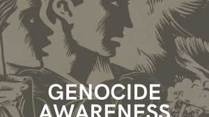 Genocide Awareness Week graphic